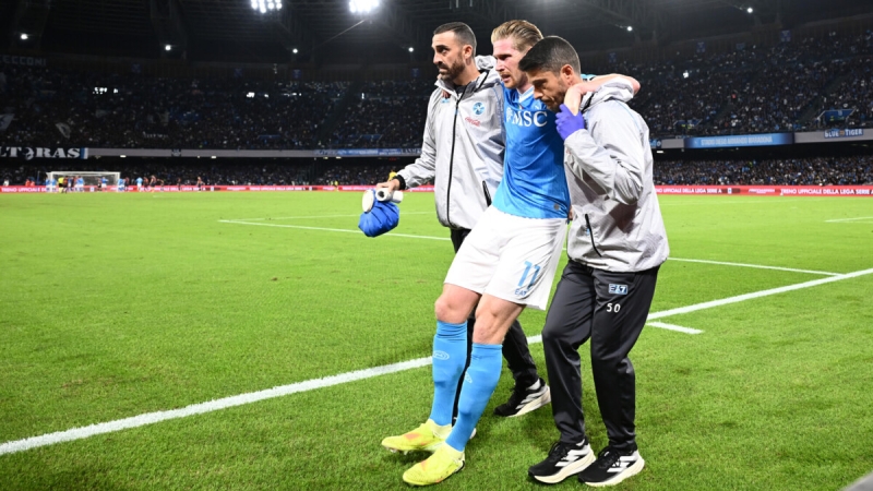 «Хорошая новость: операция прошла отлично. Мое возвращение в строй уже началось» — футболист «Наполи» Де Брюйне