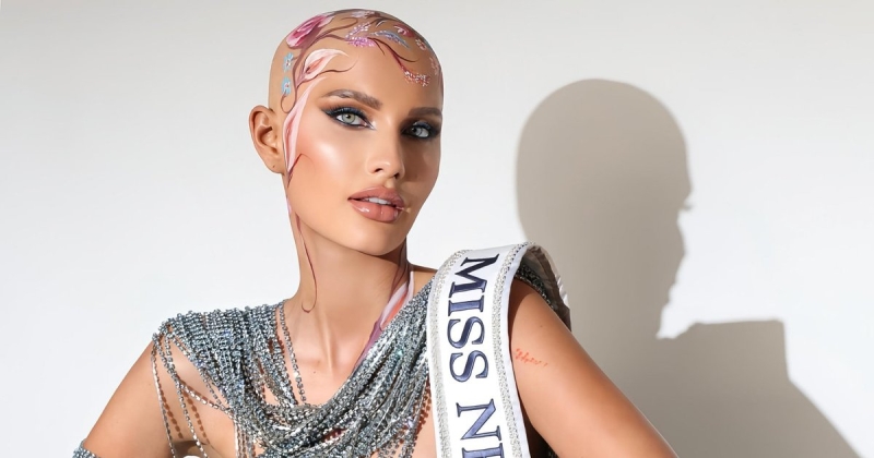 В США участница конкурса красоты сбросила парик